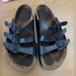 Birkenstock Florida Softbed Blue 8/8.5 39